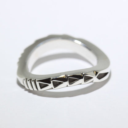 Bague en argent par Jennifer Curtis taille 5