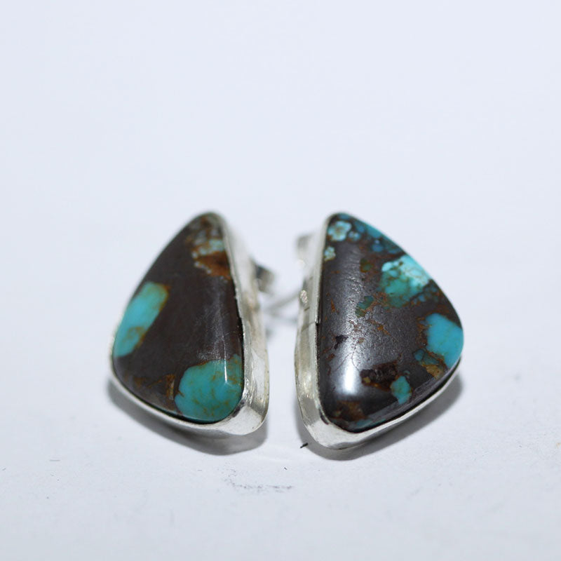 Stabilized Chinese Turquoise Post