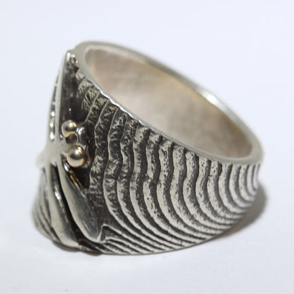 Cincin Capung oleh Philander Begay ukuran 10.5