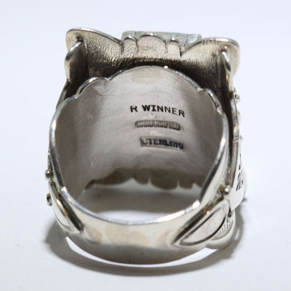 Bague Kingman par Ray Winner taille 10.5