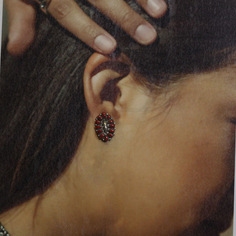 Boucles d'oreilles Zuni Cluster