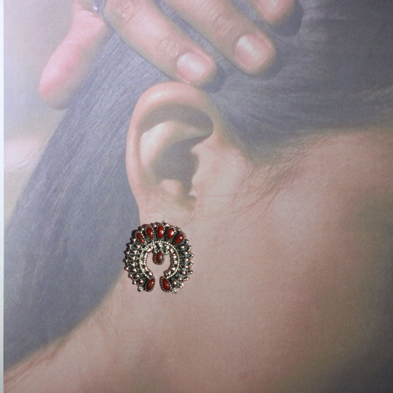 Boucles d'oreilles Naja Cluster par Zeita Begay
