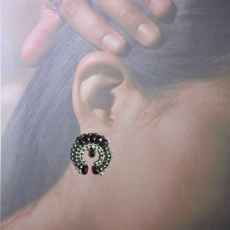 Boucles d'oreilles Cluster Naja par Zeita Begay