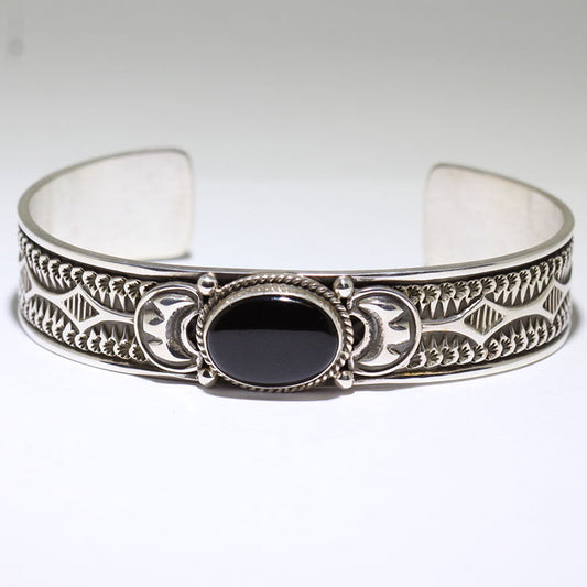 Bracciale in Onice di Darrell Cadman 5-3/4"