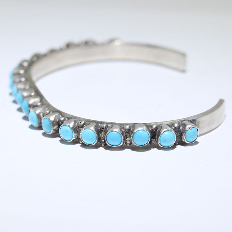 Gelang Turquoise oleh Shelia Tso 5-1/4"