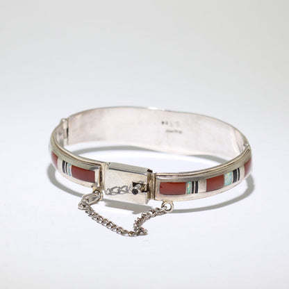 Inlay bracelet by Stone Weaver 5-1/2"