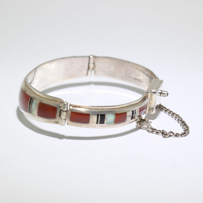 Inlay bracelet by Stone Weaver 5-1/2"