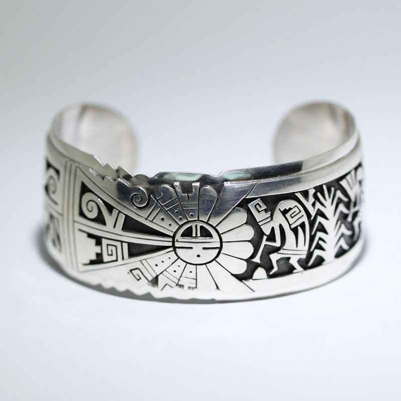 Hopi Overlay Armband door Berra Tawahongva