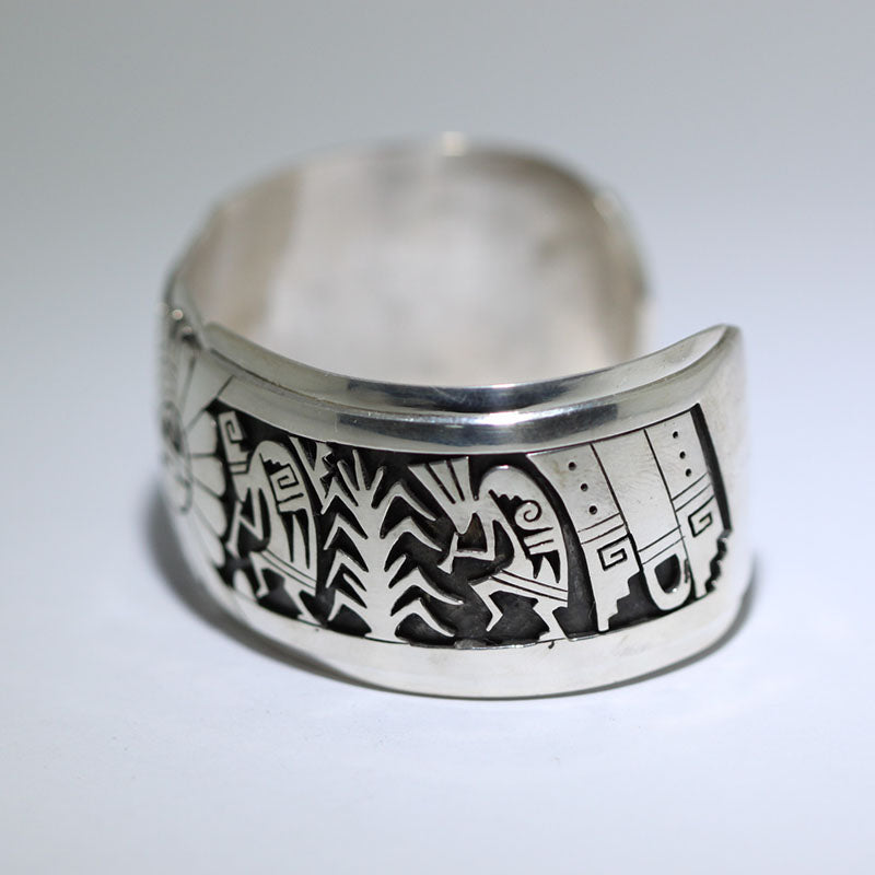 Hopi-Overlay-Armband von Berra Tawahongva