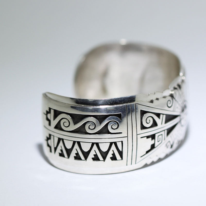Hopi-Overlay-Armband von Berra Tawahongva