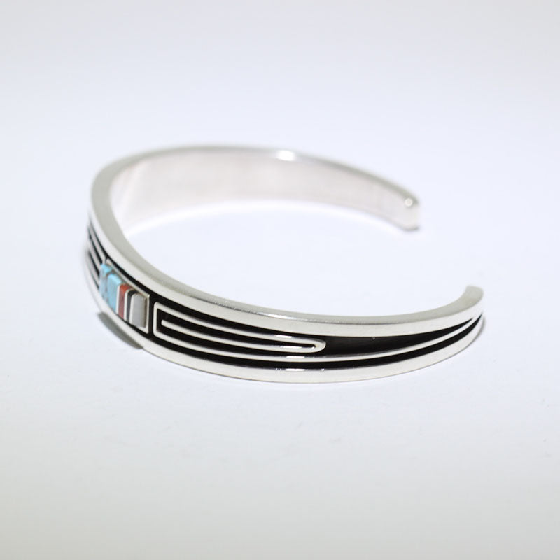 Overlay/Inlay Bracelet by Albert Nells 6"