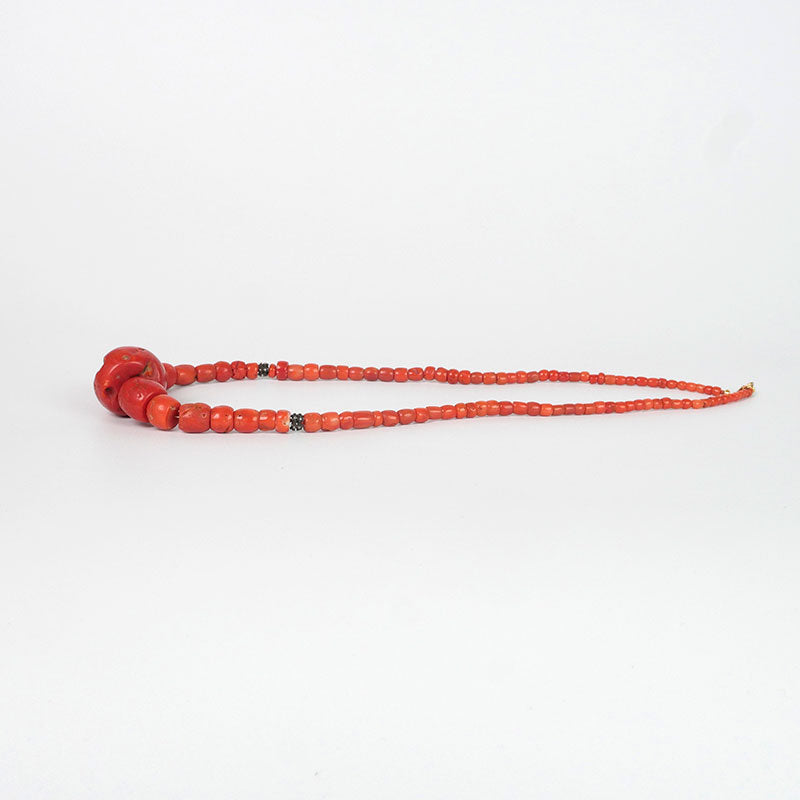 High-Quality Mountain Coral Necklace Strand