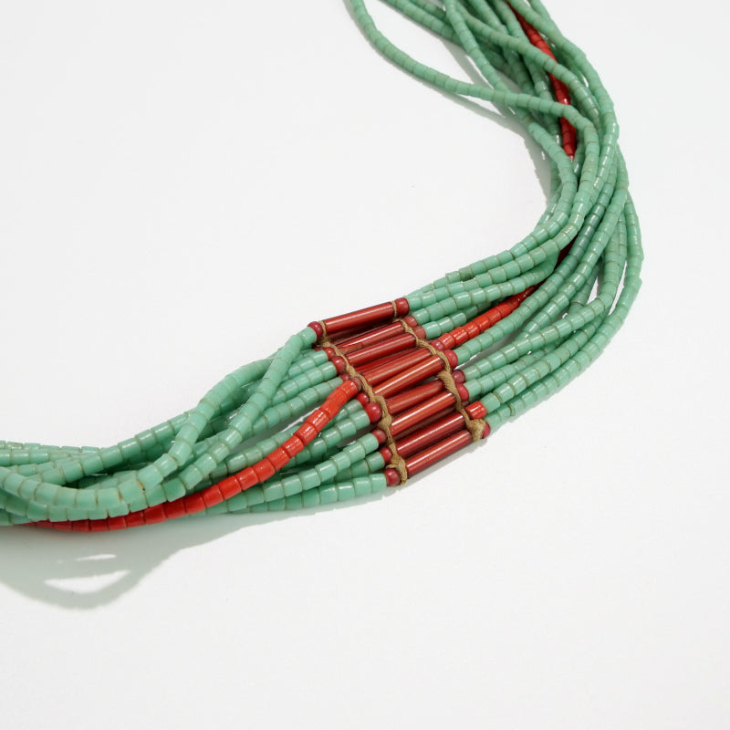 Ghana Multi-Strand Bead Necklace