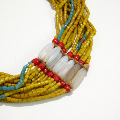 Ghana Multi-Strand Beads Necklace