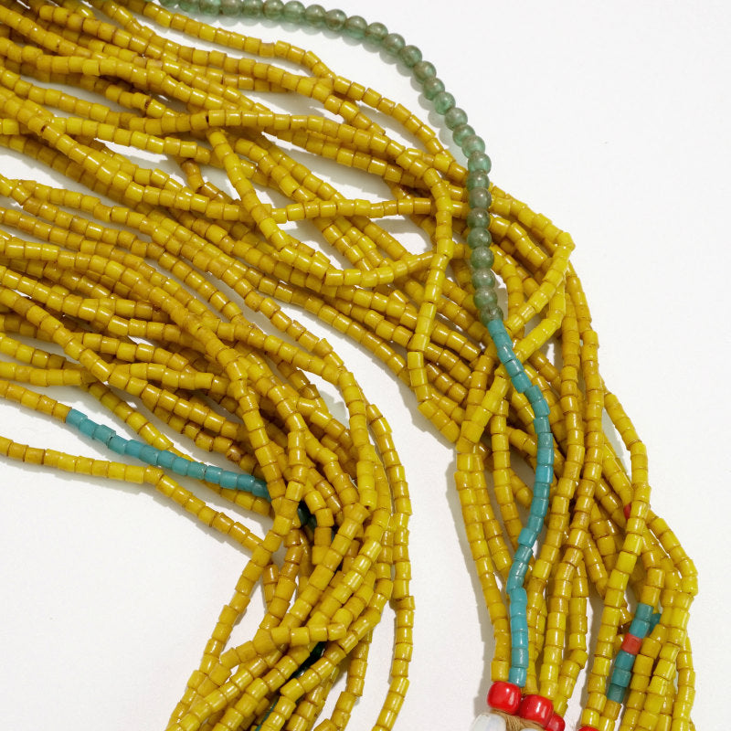 Ghana Multi-Strand Bead Necklace