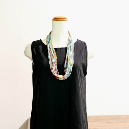 Ghana Multi-Strand Bead Necklace