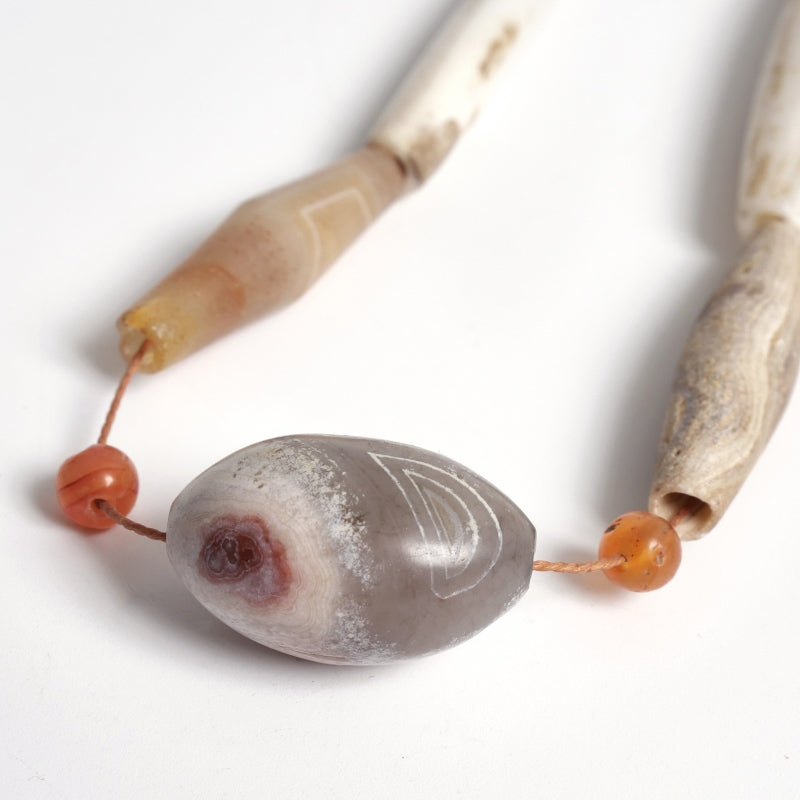 Old Agate Beads Strand