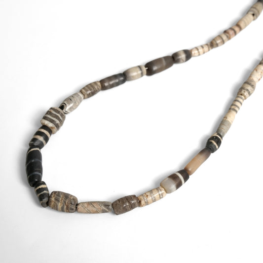 Striped Dzi Beads Strand
