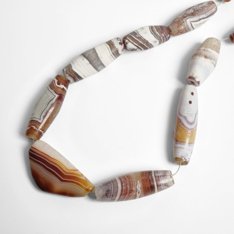 Old Agate Beads Strand