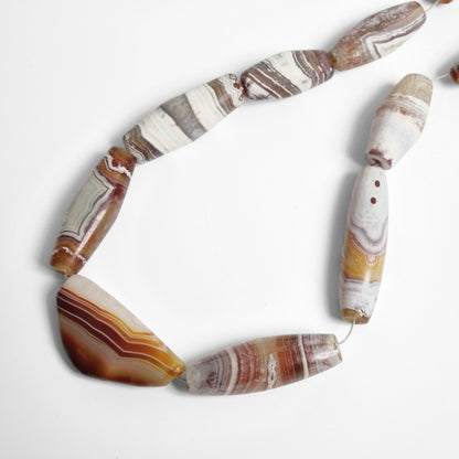 Old Agate Beads Strand