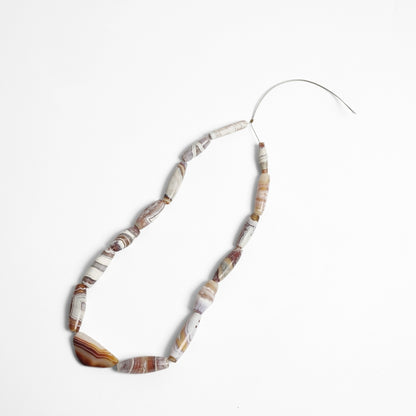 Old Agate Beads Strand