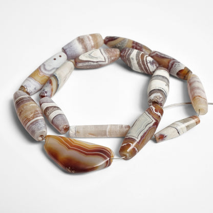 Old Agate Beads Strand