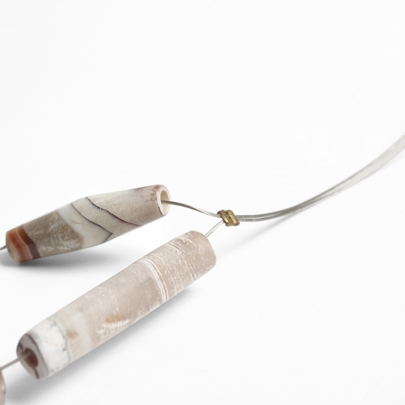 Old Agate Beads Strand