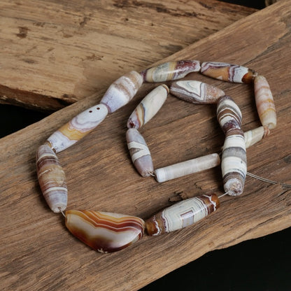 Old Agate Beads Strand