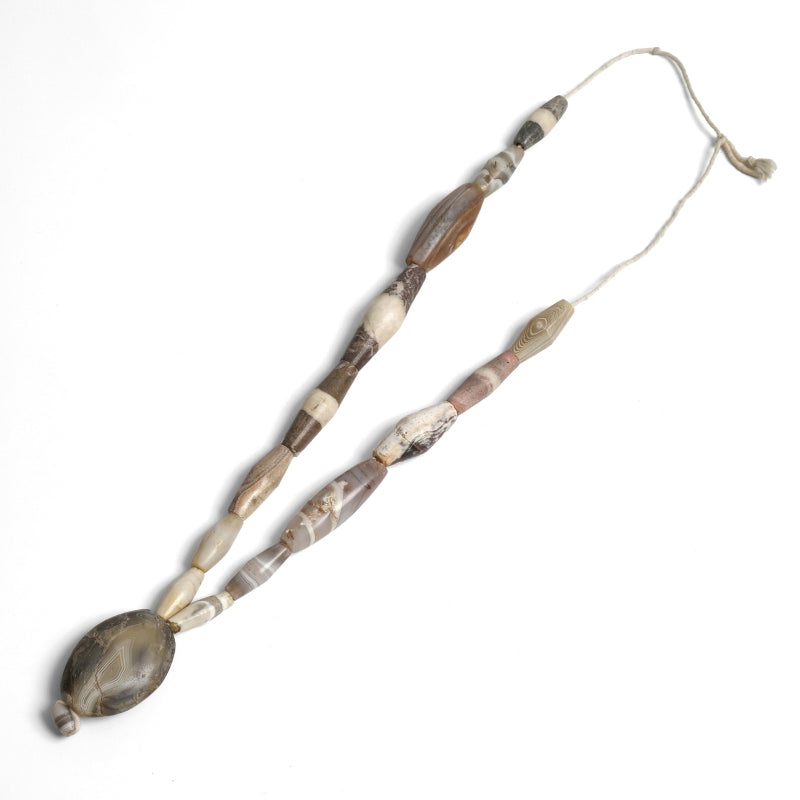 Old Agate Beads Strand