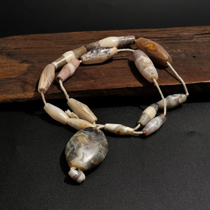 Old Agate Beads Strand