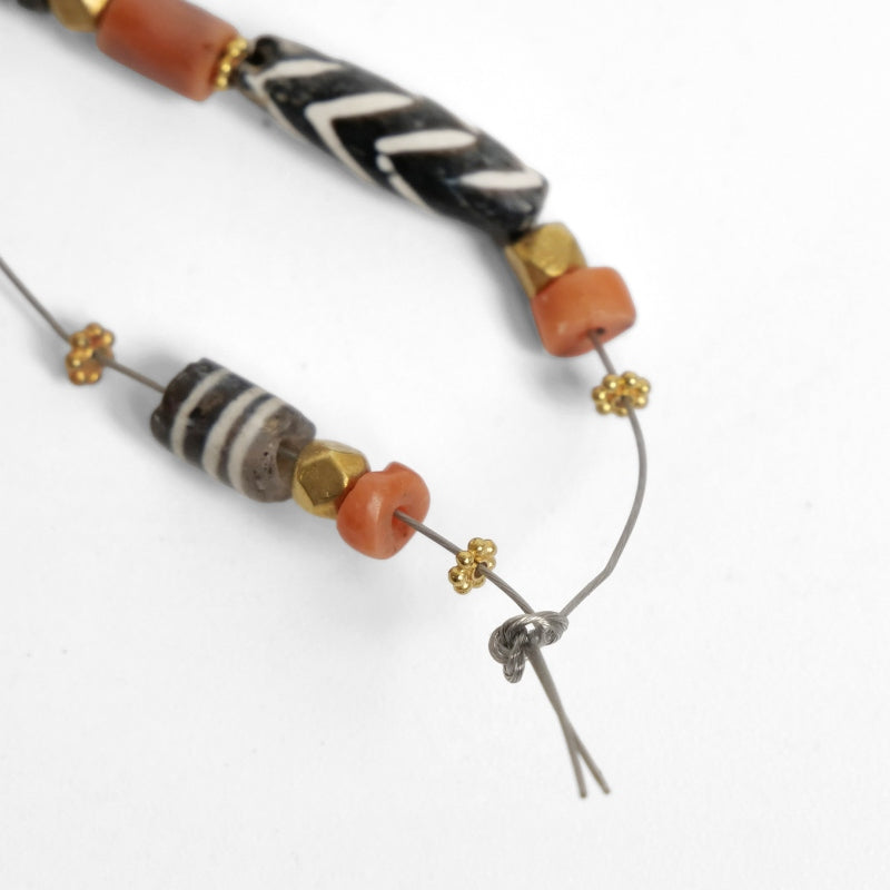 Phum Dzi Beads Strand