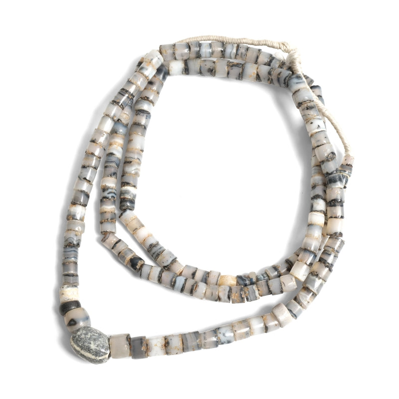 Old Disk Agate Strand