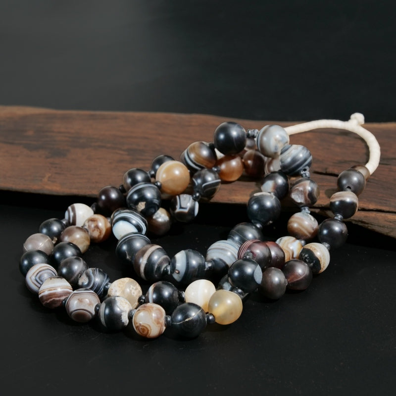 Ancient Sulemani Agate Beads Strand