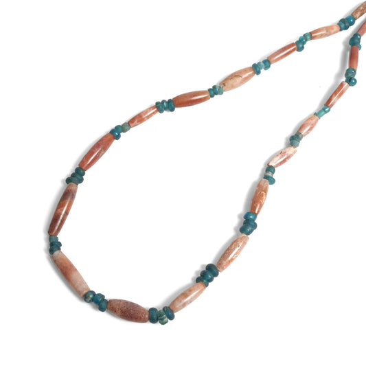 Roman Glass & Old Carnelian Beads Strand