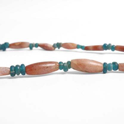 Roman Glass & Old Carnelian Beads Strand
