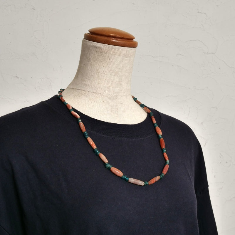 Roman Glass & Old Carnelian Beads Strand