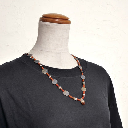 Old Lapis Beads & Carnelian Strand