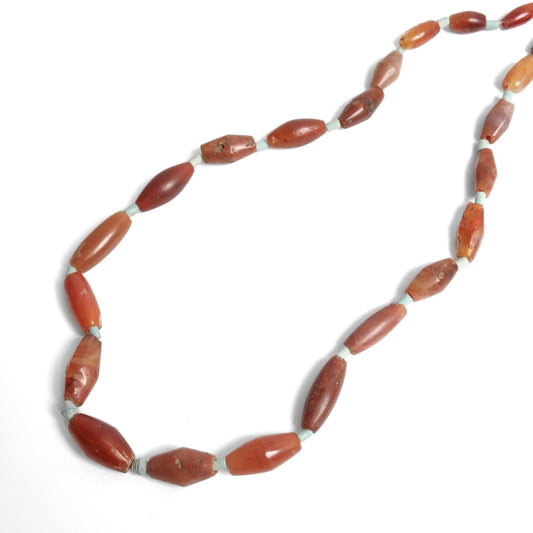 Faience Beads & Old Carnelian Strand