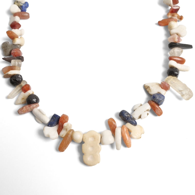 Bactrian Agate & Mixed Stone Beads Strand