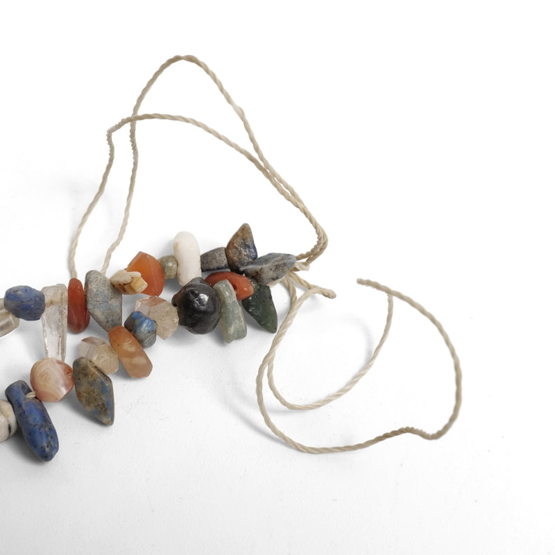 Bactrian Agate & Mixed Stone Beads Strand