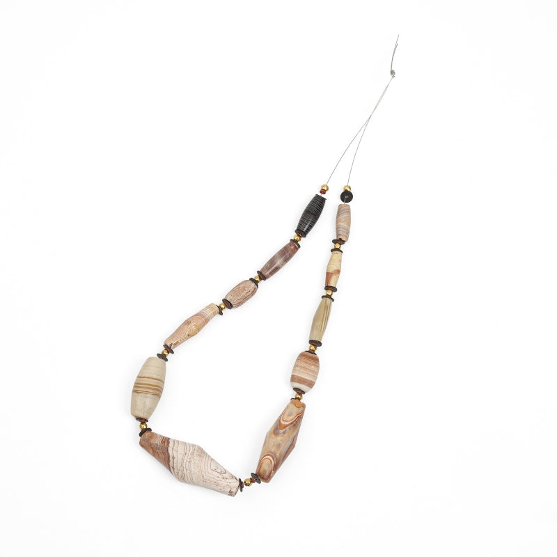 Bactrian Agate Bead Strand