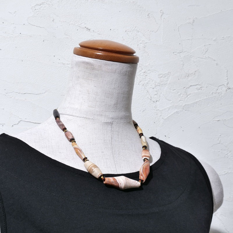 Bactrian Agate Bead Strand
