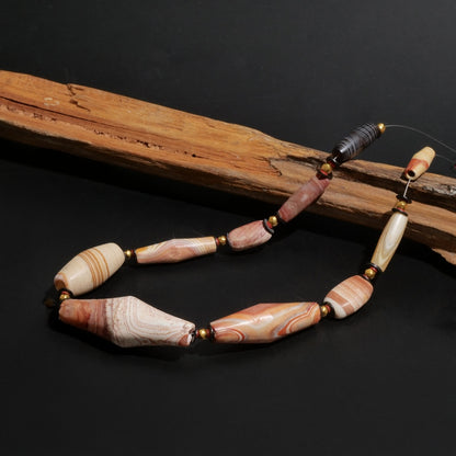 Bactrian Agate Bead Strand