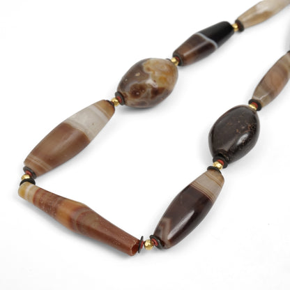 Bactrian Agate Beads Strand