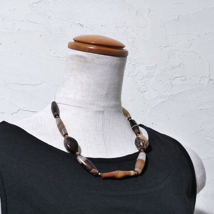 Bactrian Agate Beads Strand