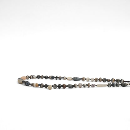 Striped Agate Beads Strand