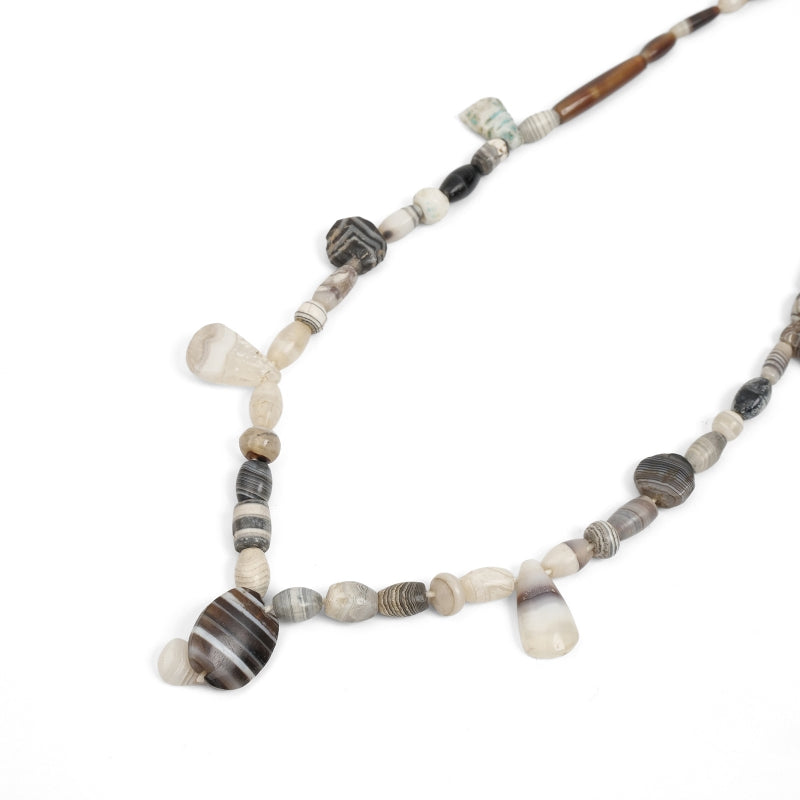 Striped Agate Beads Strand