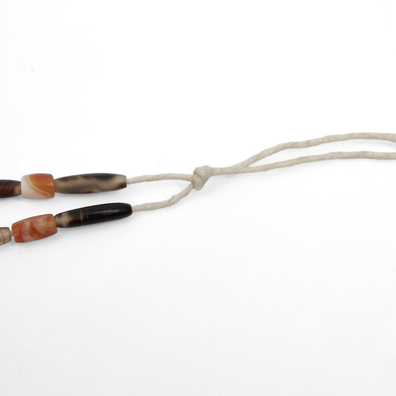Striped Agate Beads Strand