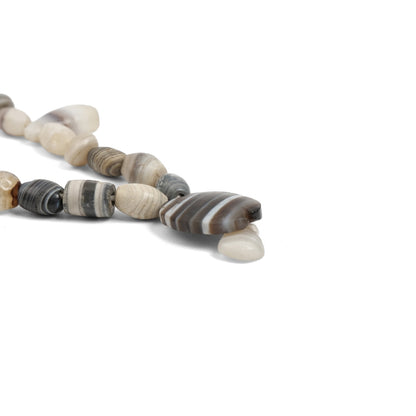Striped Agate Beads Strand