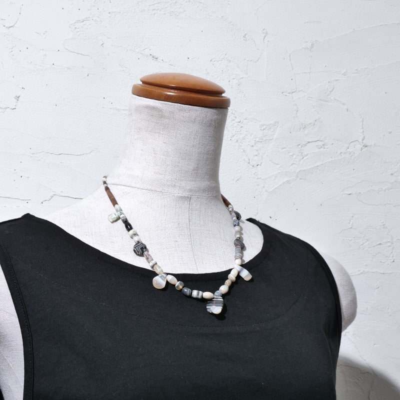 Striped Agate Beads Strand